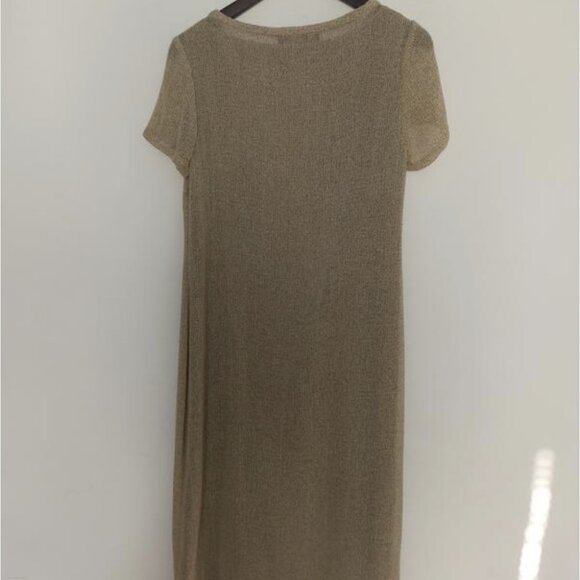 Beautiful Long Yellow Dress, Evelin Brandt, Size S-M, Silk Dress - Picture 3 of 7